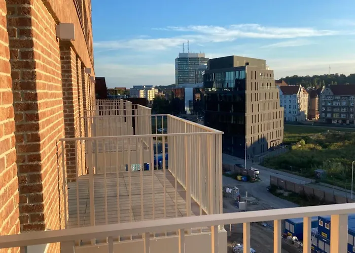 Crane Panorama Lejlighed Gdańsk