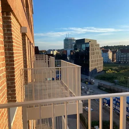 Crane Panorama Apartment Gdansk
