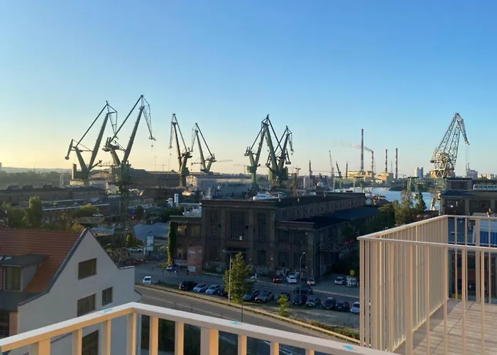 Crane Panorama غدانسك